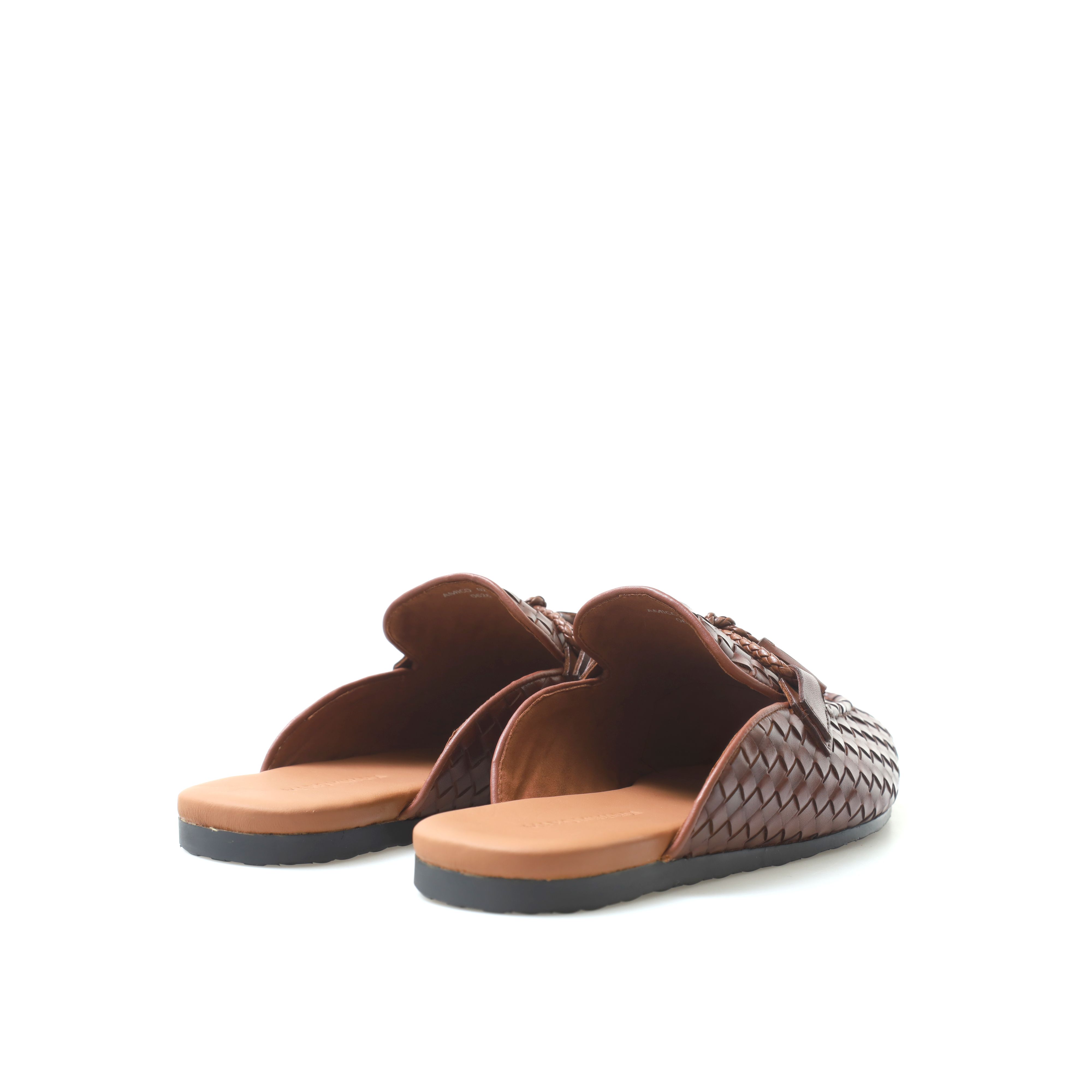 Amico Tassel Mules Brown - Image 3