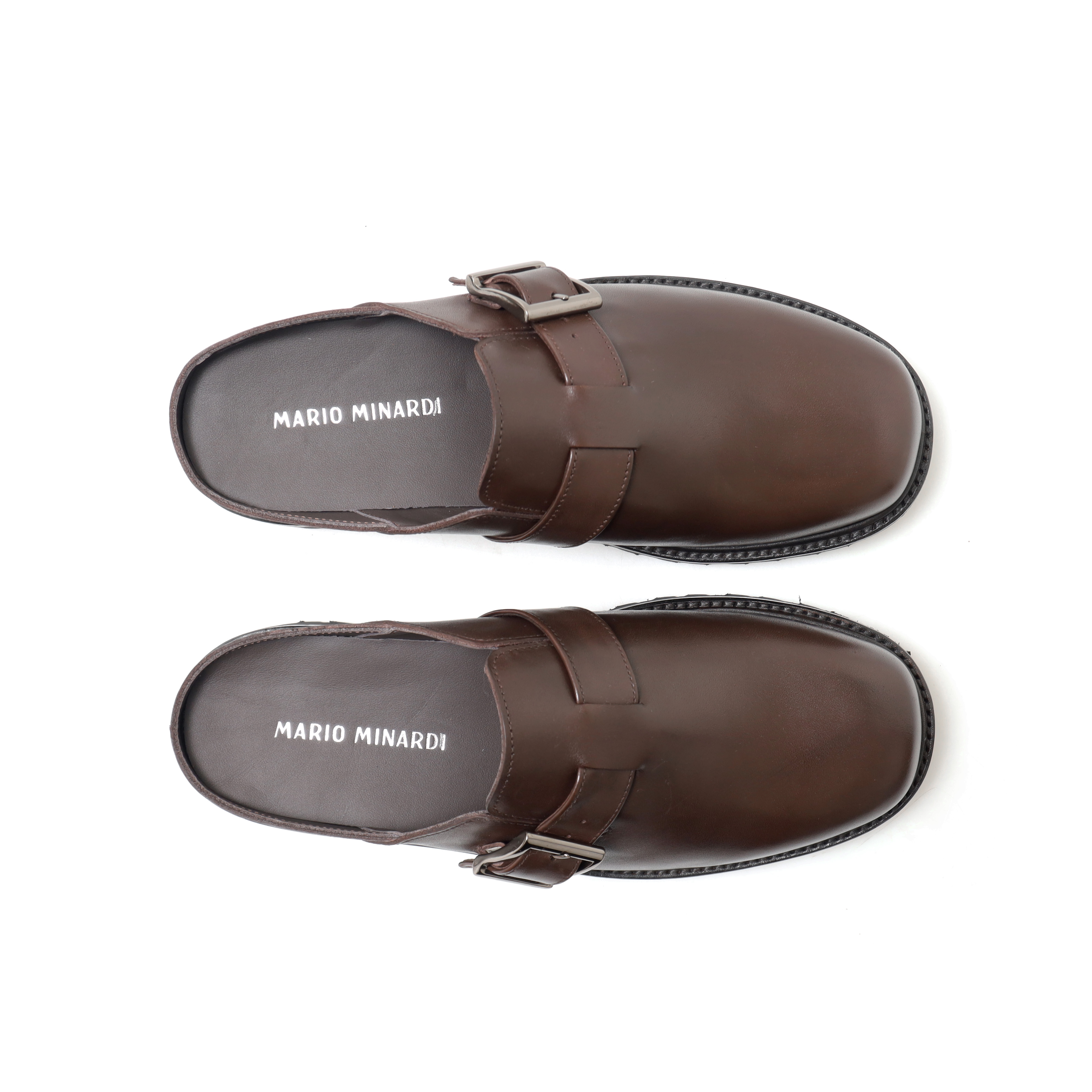Augusto Clogs Dark Brown - Image 4