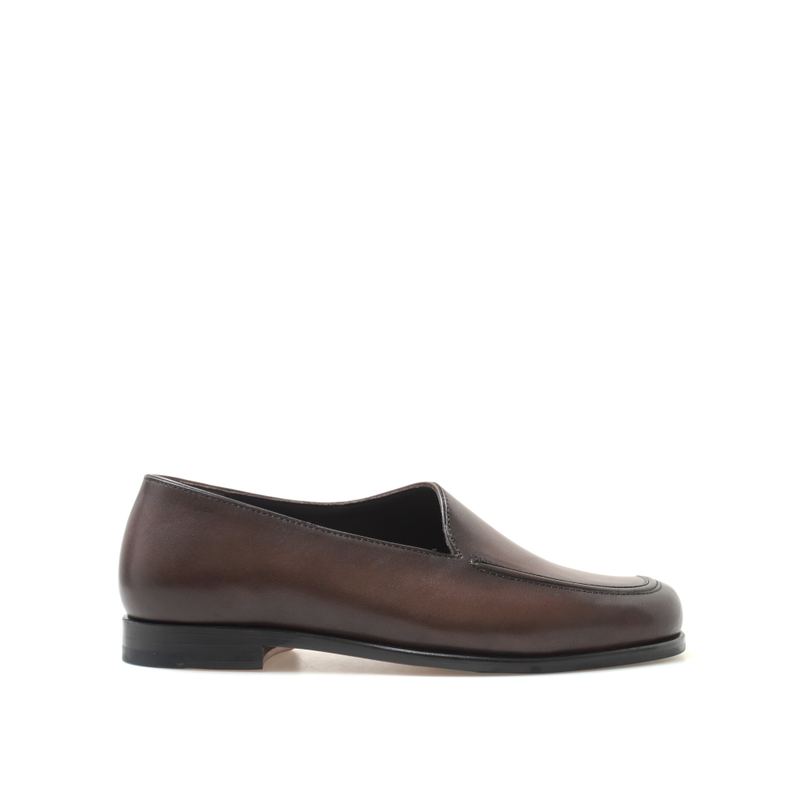 Half-Moc M Loafers Brown
