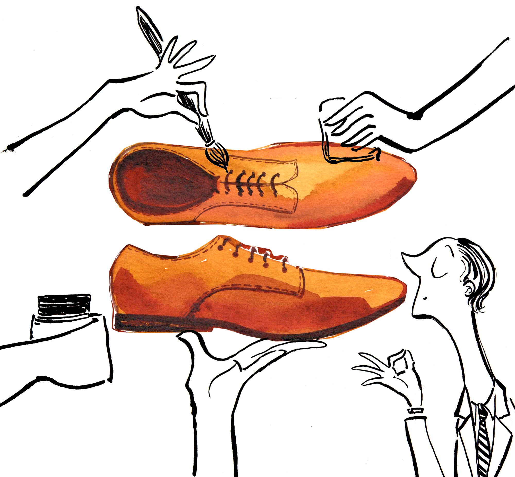 A finished loafer